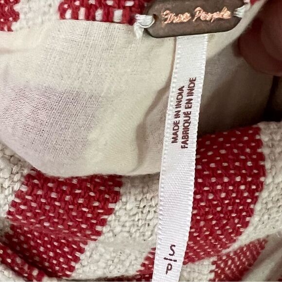 Free People It’s A Wrap Striped Mini Skirt Size Small - Picture 4 of 6